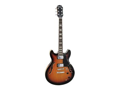 Dimavery SA-610 Jazz-Gitarre, sunburst