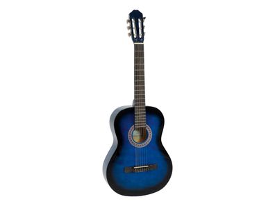 Dimavery AC-303 Klassikgitarre, blueburst