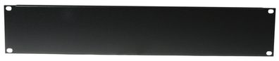 Omnitronic Frontplatte Z-19U, Stahl, schwarz 2HE