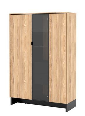 Vitrine NOMAD ND-03 Vitrinenschrank Wohnzimmerschrank Highboard (ohne Beleuchtung)