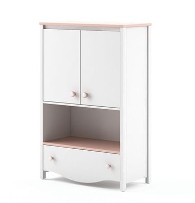 Hochschrank MIA MI11 Schrank 2 Türiger 1 Schublade Kommode Highboard