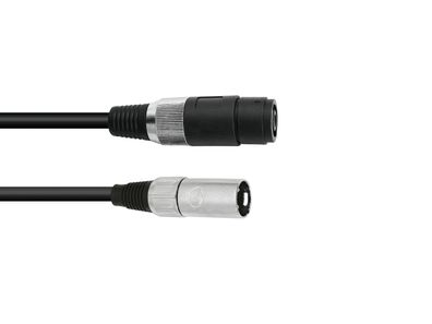 Omnitronic Adapterkabel Speaker(F)/XLR(M) 1m sw