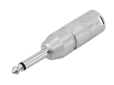 Neutrik Adapter XLR(M)/6,35 Klinke mono NA2MP