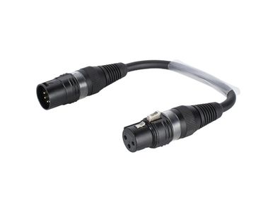 SOMMER CABLE Adapterkabel 3pol XLR(F)/5pol XLR(M)0,15m