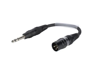 SOMMER CABLE Adapterkabel XLR(M)/Klinke stereo 0,15m