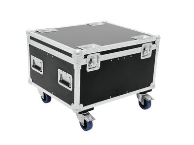 Roadinger Flightcase 4x TMH-30/TMH-40/TMH-60 mit Rollen