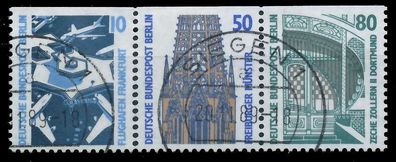BERLIN Zusammendruck Nr W85 zentrisch gestempelt 3ER STR X7F4F52