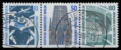 BERLIN Zusammendruck Nr W86 zentrisch gestempelt 3ER STR X7F4F6A
