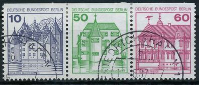 BERLIN Zusammendruck Nr W75 gestempelt 3ER STR X7F4FBA