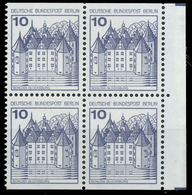 BERLIN DS BURGEN U. Schlösser Nr 532C D ge postfrisch V X7FD712