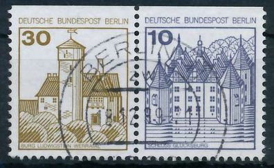 BERLIN Zusammendruck Nr W65 zentrisch gestempelt WAAGR PAAR X7FDE5A