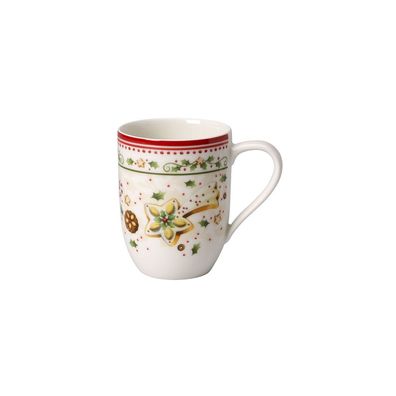 Villeroy & Boch Winter Bakery Delight Becher mit Henkel, Sternschnuppe 6 Stück