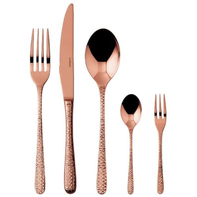 Sambonet Venezia Edelstahl/PVD Kupfer Besteck 30tlg. Vh. S0200-S00018-S1896 52765CN1