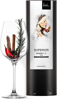 EISCH Bordeauxglas 500/21 in Geschenk-Röhre Superior Sensisplus 25002021