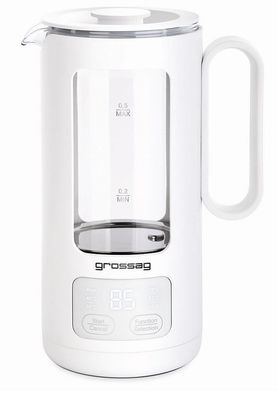 grossag Wasserkocher, 0,5 Liter, Glas Topf / Artikel 1377 WK 8.00