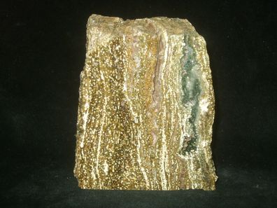 Ozeanjaspis-Rhyolith-Porphyr (Madagaskar) Anschliff -Mineralien-Heilsteine-Edelsteine