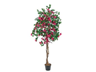 Europalms Bougainvillea, Kunstpflanze, rosa, 150cm