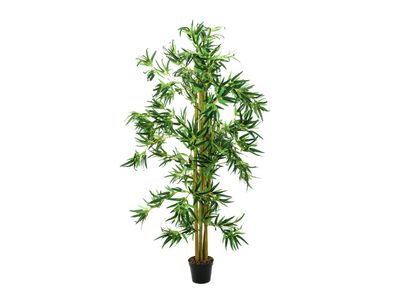 Europalms Bambus Multistamm, Kunstpflanze, 150cm