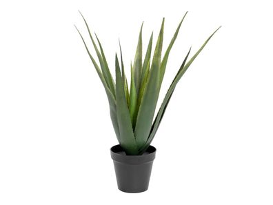 Europalms Aloe-Vera Pflanze, Kunstpflanze, 60cm