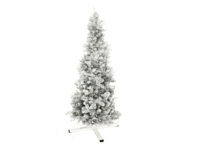 Europalms Tannenbaum FUTURA, silber-metallic, 180cm