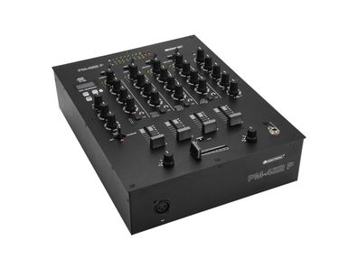 Omnitronic PM-422P 4-Kanal-DJ-Mixer mit Bluetooth und USB-Player