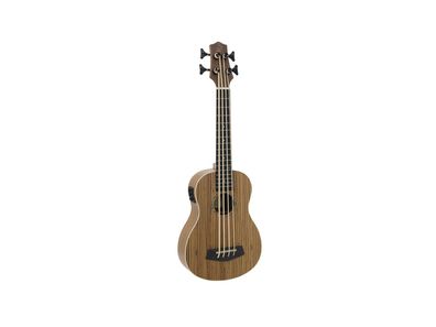 Dimavery UK-700 Bass-Ukulele. Zebra