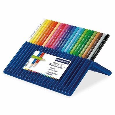 Farbstift Ergo Soft 3Kant 24Er-Etui Lang 157Sb24 Wasserfest