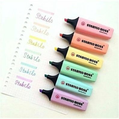 Stabilo-Boss Textmarker Pastel Wolkenblau 70111