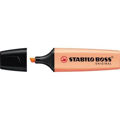 Stabilo-Boss Textmarker Pastel cremig pfirsich 70126