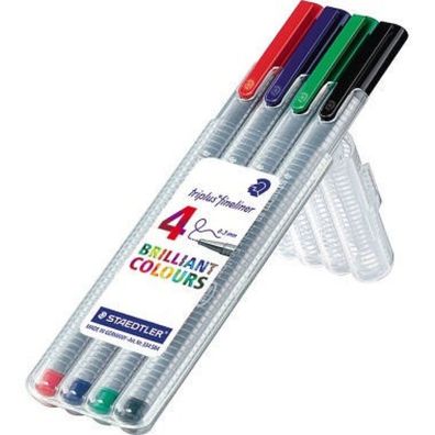 Triplus Fineliner 4er-Et 334SB4