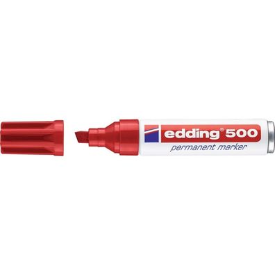 Edding 500 Perm Marker Red (4-500002)