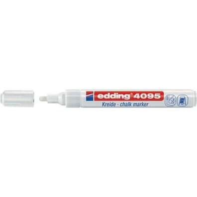 Edding Kreidemarker 4095 dünn 2-3mm weiss Window-Marker