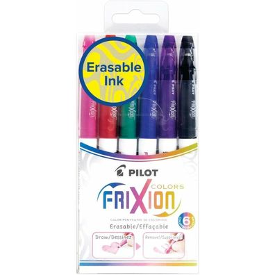 Fasermaler Frixion Colors 6er Etui 4144S6