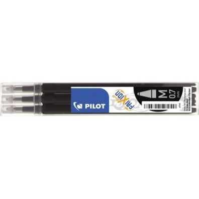 Pilot Pilot Refill Set 3x Frixion Black Schwarz (BLS-FR7-B-S3) (BLSFR7BS3)