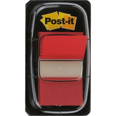 Haftstreifen Post-It Inde 25,4x43,2mm Rot 50 Streif I680-1