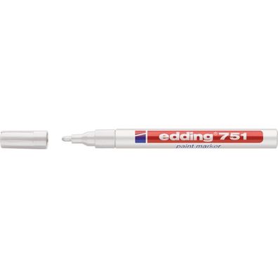 Edding 751 Paint Marker White (4-751049)