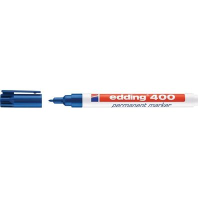 Edding 400 Perm Marker Blue (4-400003)