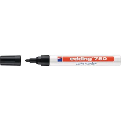 Edding 750 Paint Marker Black Schwarz (4-750001)