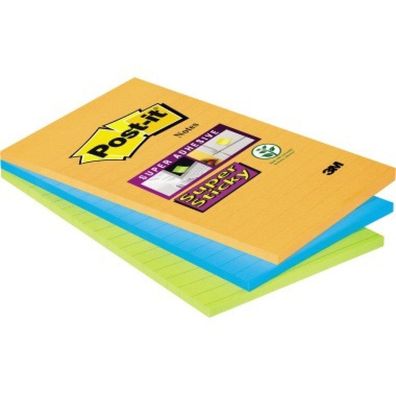 Post-it Haftnotiz Super Sticky Notes 464 Maße: 101 x 152 mm (B x H)