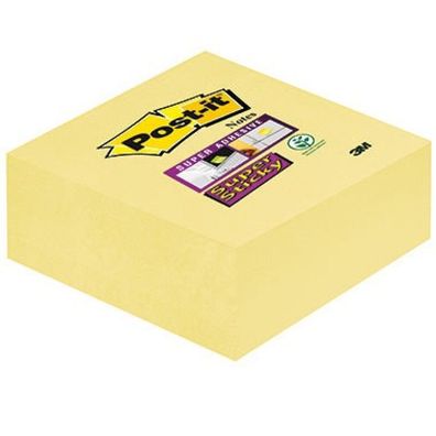 Post-it Haftnotiz Super Sticky 2014-SCY Maße: 76 x 45 x 76 mm