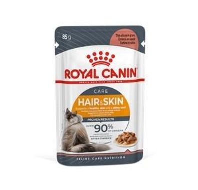 Royal Canin Feline Hair & Skin in Soße P.B. Multipack 12 x 85g