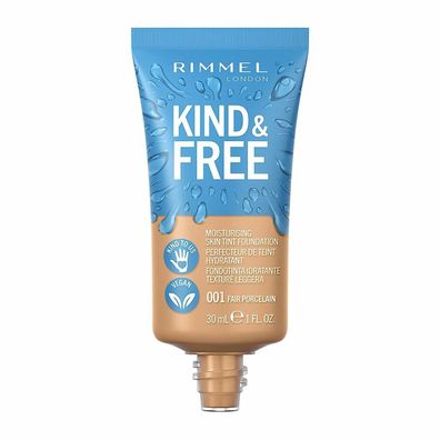 Rimmel Kind & Free Skin Tint Feuchtigkeitsspendende Foundation 30ml