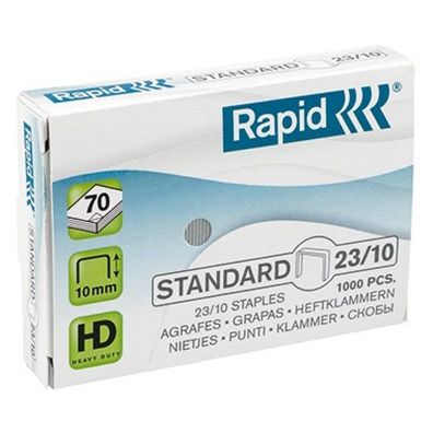 Rapid Heftklammer Standard 24869300 23/1 HD110 HD210 Stahl 1.000 St./Pack