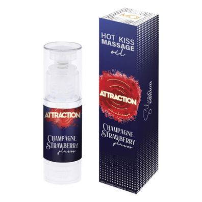 Massageöl Attraktion Champagner Erdbeere 50ml