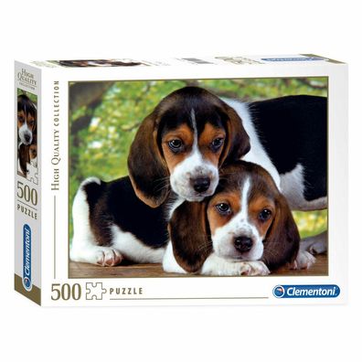 Clementoni Puzzle Hundefreunde, 500Stück