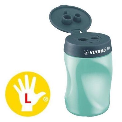 Stabilo Easy 3-in-1 Links Bleistiftspitzer - Petrol