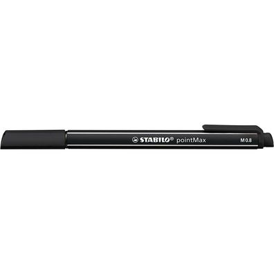 Stabilo pointMax Fineliner - Schwarz (488/46)