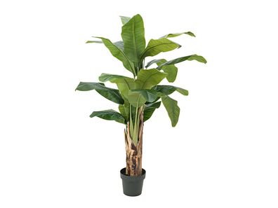 Europalms Bananenbaum, Kunstpflanze, 120cm