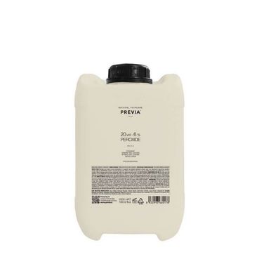 PREVIA Organic Green Tea Leaves Stabilized Creme Developer 5000 ml 6 % (20 vol.)