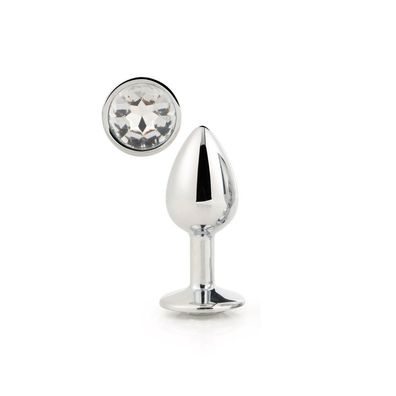 Gleaming Love Silver Plug Small korek analny